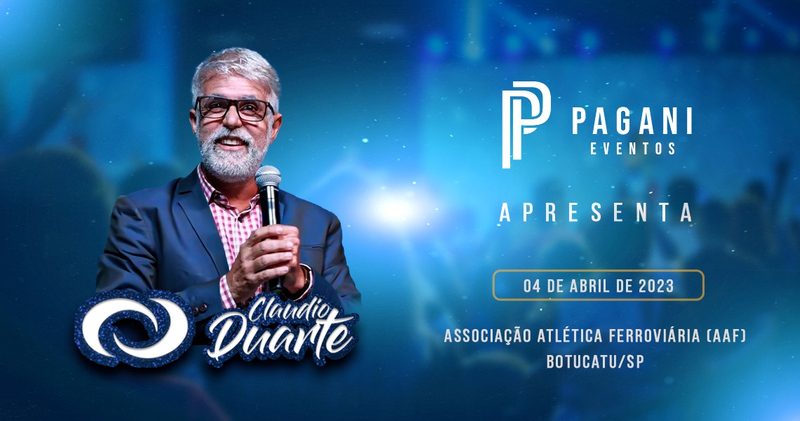 Palestra Pr. Claudio Duarte -  Pagani Eventos